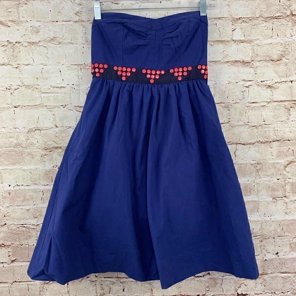 Anthropologie Floreat fairy cake studded dress